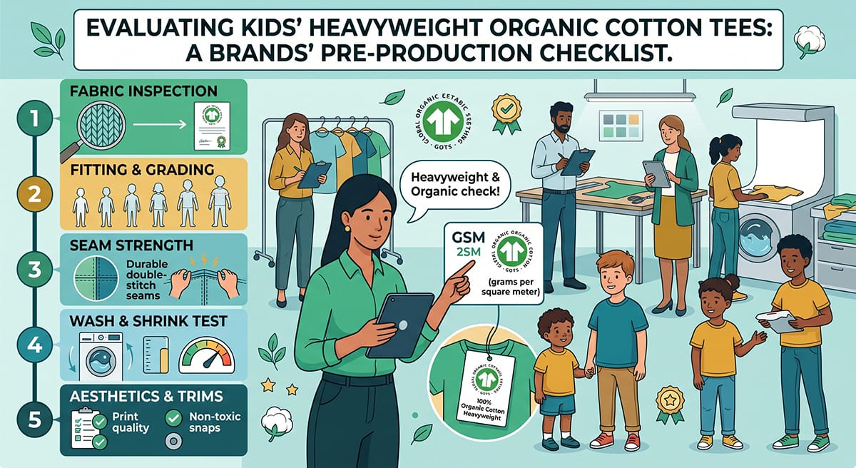 kids T-shirt factory overseas sourcing mistakes for startup brands